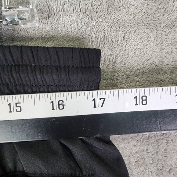 Mens Black Express Relaxed Fit Track Pants Polyester Lining Athletic Size XL - Picture 11 of 14